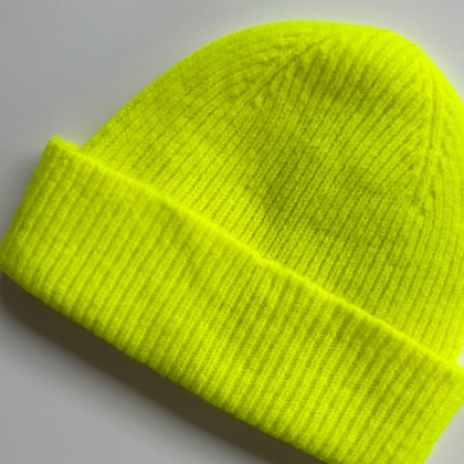 Bonnet Mackie jaune fluo