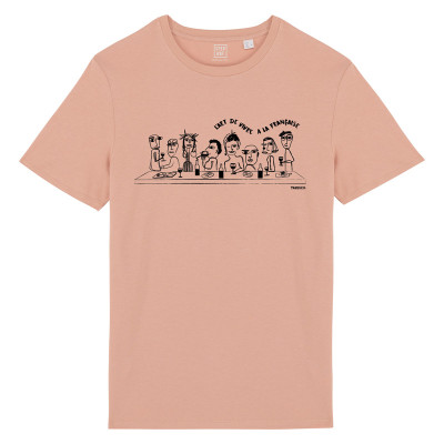 T-Shirt Homme L’Art de Vivre Peach