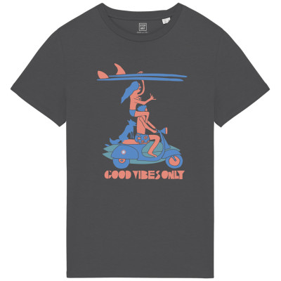 T-Shirt Homme Good Vibes Iron Grey