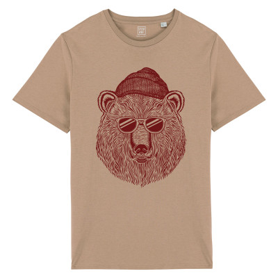 T-Shirt Homme Bear & Sun Wet Sand