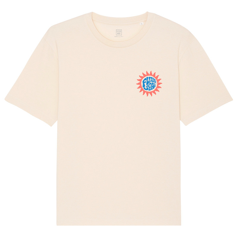 T-Shirt Loose Homme Good Vibes Ivory