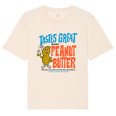T-Shirt Loose Homme Peanuts Ivory