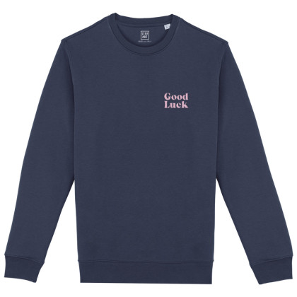 Sweat Homme Good Luck Navy Blue