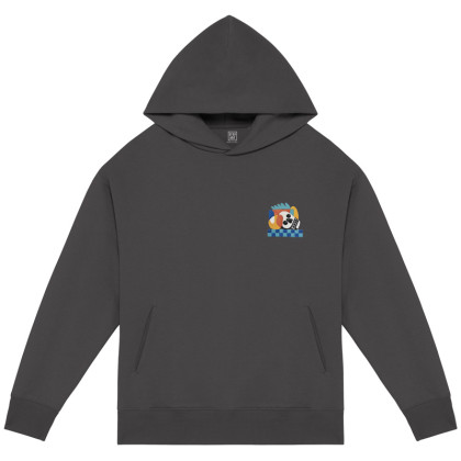 Sweat Hoodie Homme Skullometrie Iron Grey