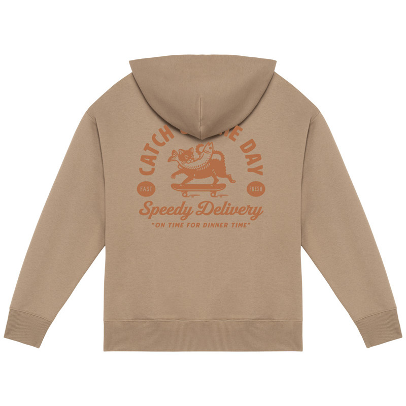 Sweat Hoodie Homme Catch of the Day Driftwood