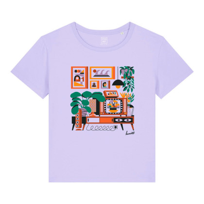 T-Shirt Femme Mon Salon Lavande