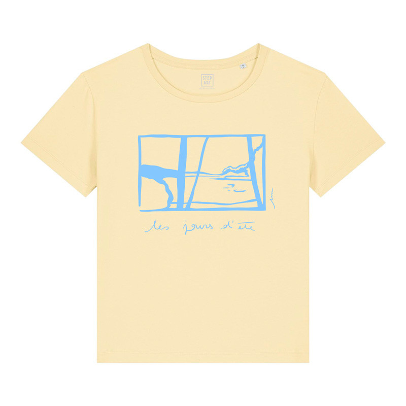 T-Shirt Femme Jours d’été Butter