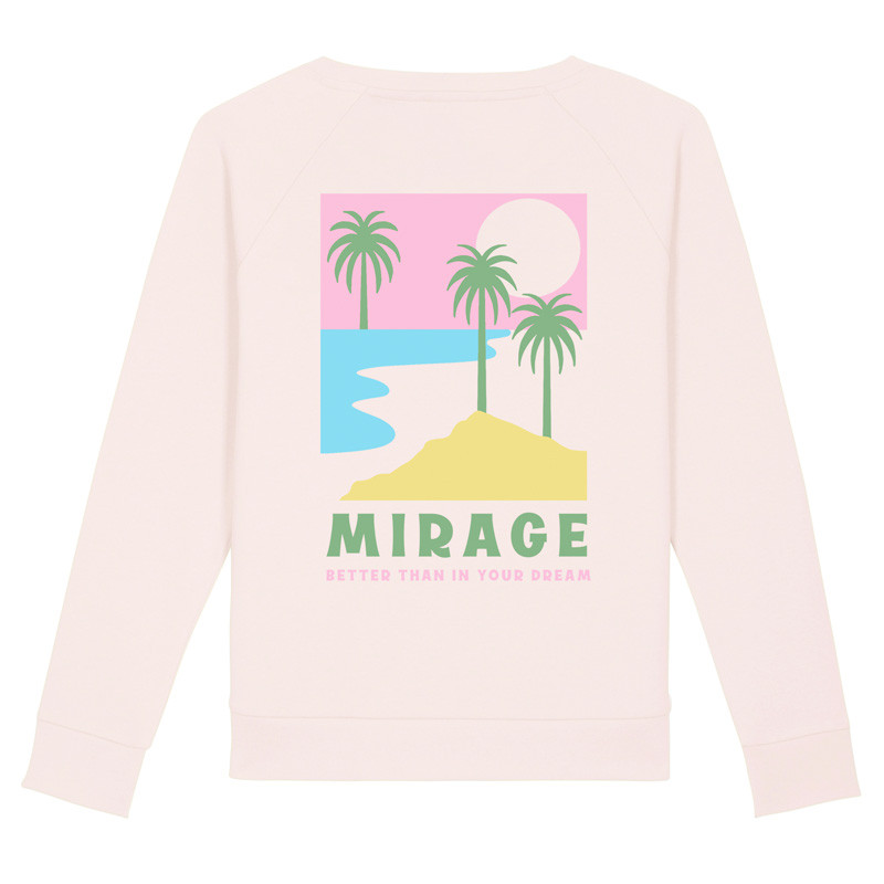 Sweat Femme Mirage Blanc
