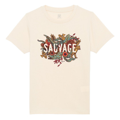 T-Shirt Enfant Sauvage Natural