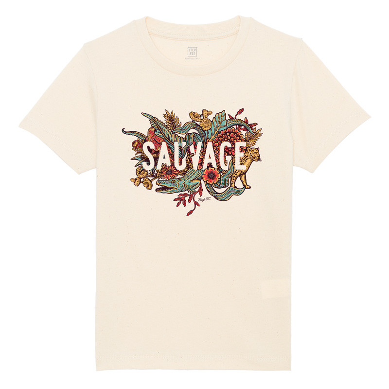 T-Shirt Enfant Sauvage Natural