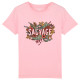 T-Shirt Enfant Sauvage Cotton Pink