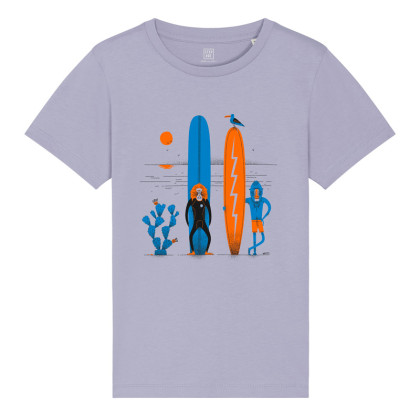 T-Shirt Enfant Baboons Lavander