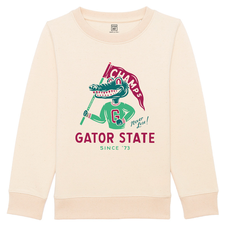 Sweat Enfant Gator State Natural