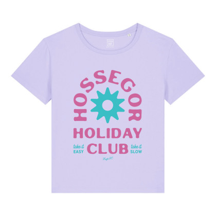 T-Shirt Femme Hossegor Holiday Club Parme