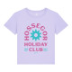 T-Shirt Femme Hossegor Holiday Club Parme