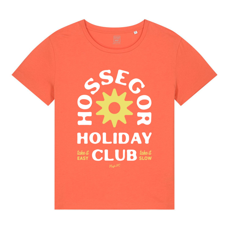 T-Shirt Femme Hossegor Holiday Club Parme