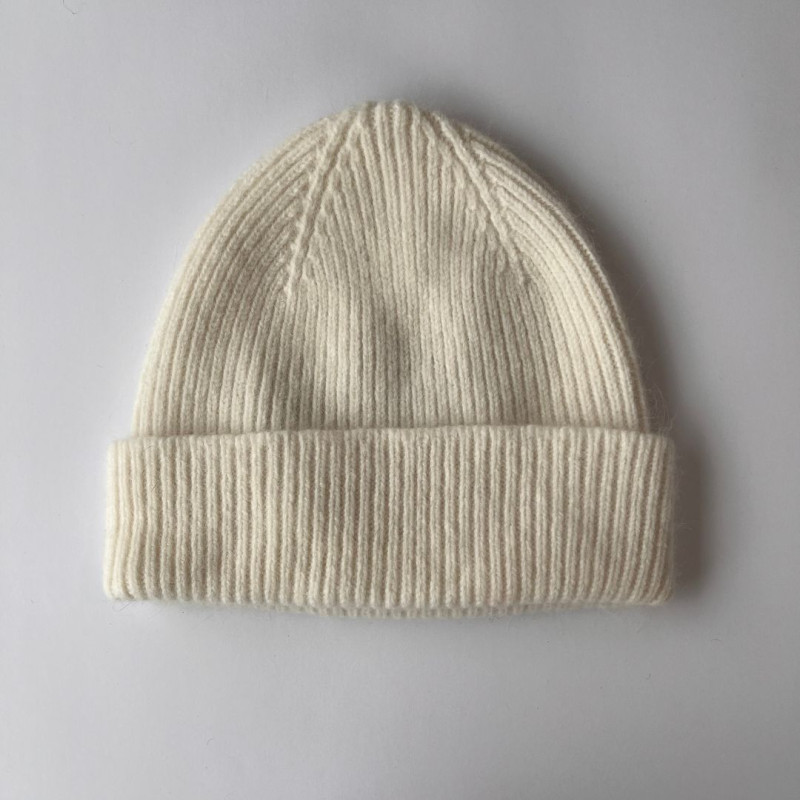 Bonnet Mackie Bleached White