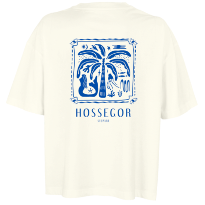 T-Shirt Femme Madre Hossegor Blanc