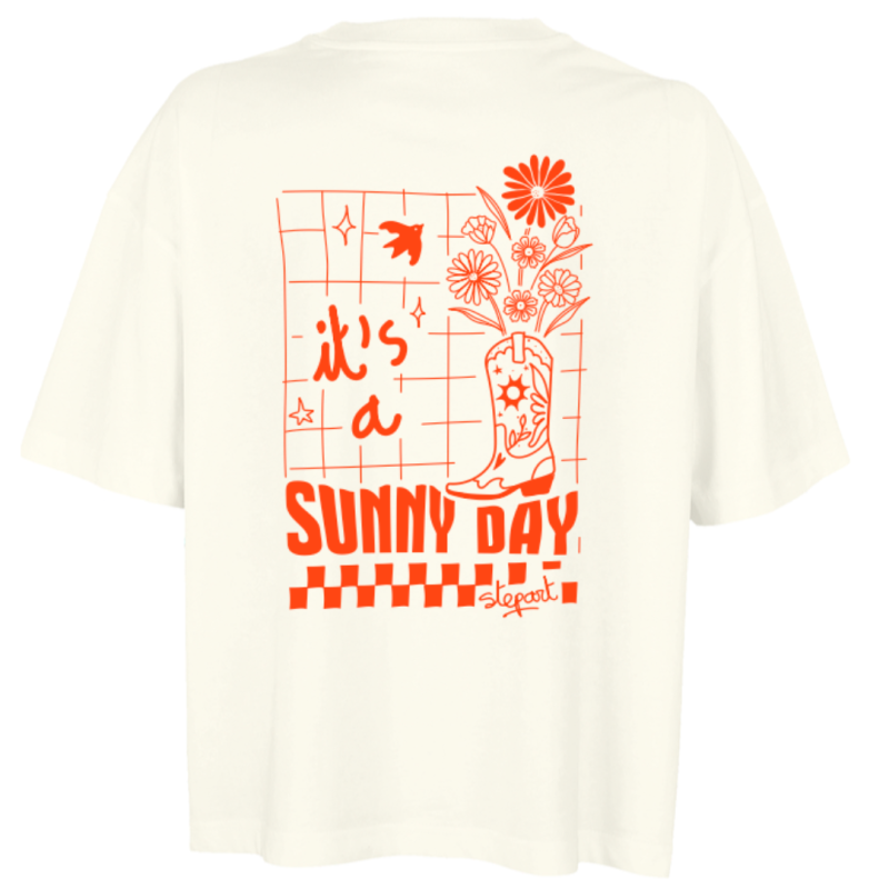 T-Shirt Femme Sunny Day Blanc
